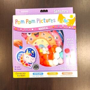 Creativity for kids, Pom Pom Pictures